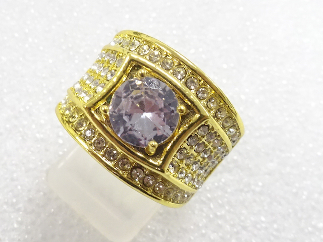 CRYSTAL FASHION RING / JP SIZE 18